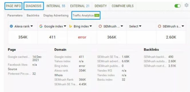 SEO工具| SEOquake教程详解(图4)